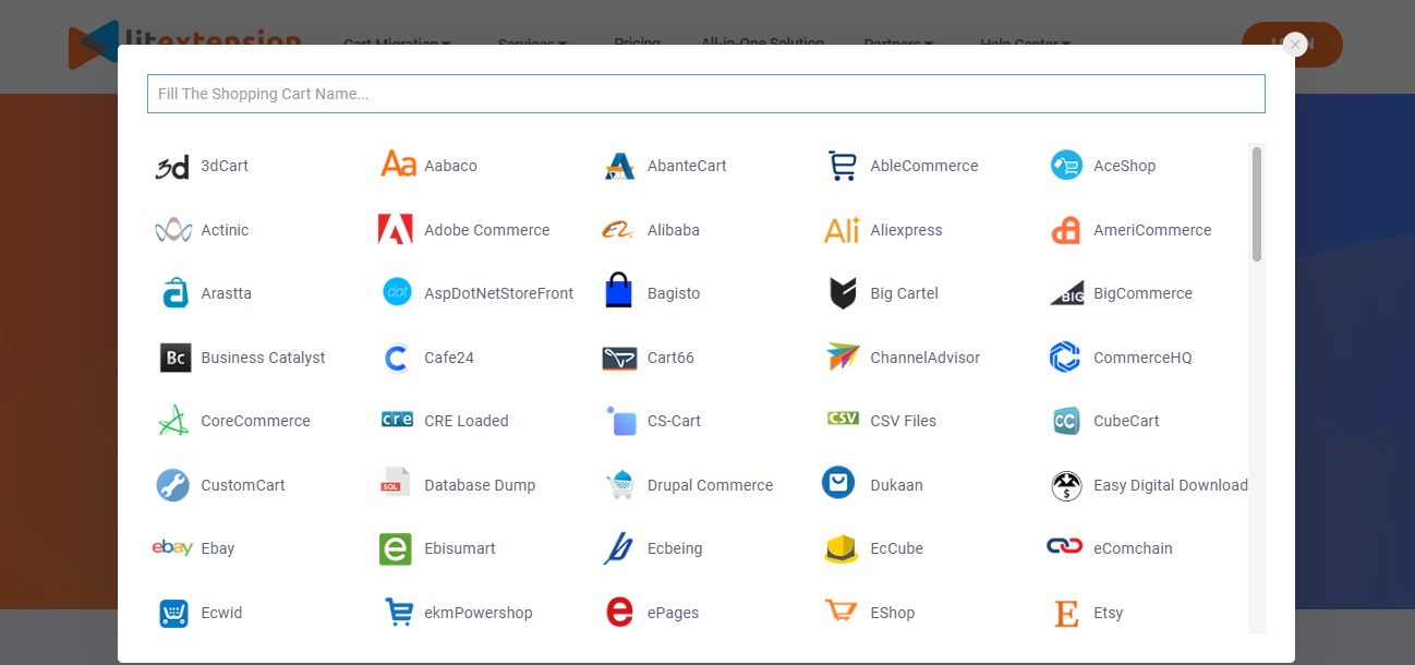 shopify migration app